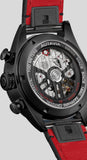  Shop Authentic Tag Heuer Autavia Chronometer Flyback Chronograph Black Dial Black Leather Strap Watch for Men - CBE511C.FC8280 - Luxxuri
