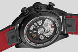  Shop Authentic Tag Heuer Autavia Chronometer Flyback Chronograph Black Dial Black Leather Strap Watch for Men - CBE511C.FC8280 - Luxxuri