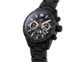 Tag Heuer Carrera Automatic Chronograph Black Dial Black Steel Strap Watch for Men - CBG2090.BH0661