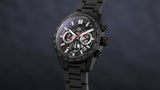  Shop Authentic Tag Heuer Carrera Automatic Chronograph Black Dial Black Steel Strap Watch for Men - CBG2090.BH0661 - Luxxuri