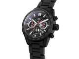  Shop Authentic Tag Heuer Carrera Automatic Chronograph Black Dial Black Steel Strap Watch for Men - CBG2090.BH0661 - Luxxuri