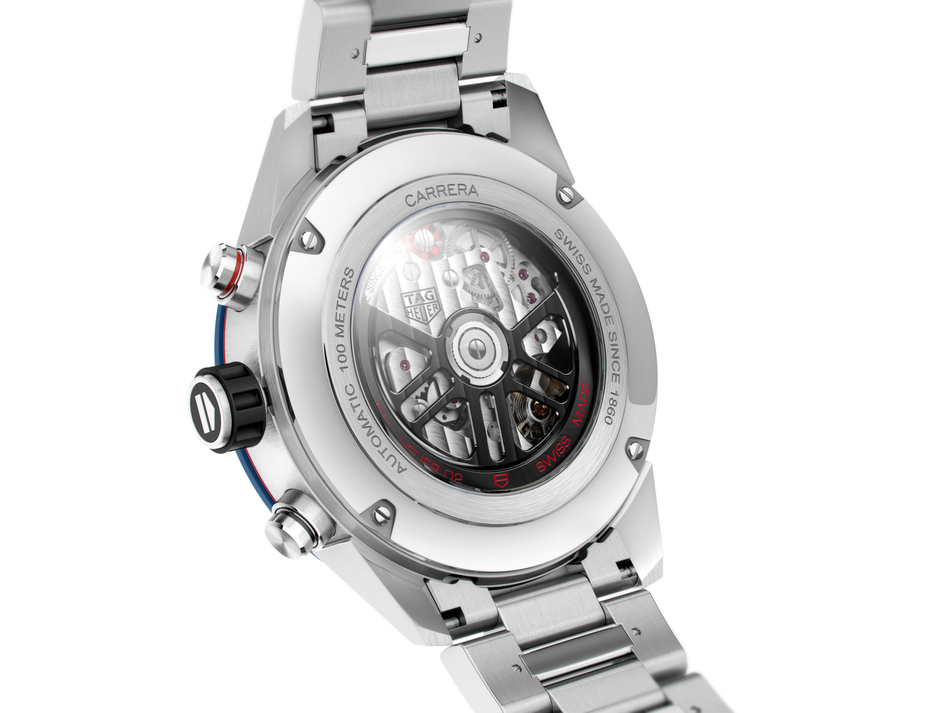  Shop Authentic Tag Heuer Carrera Chronograph Blue Dial Silver Steel Strap Watch for Men - CBG2A11.BA0654 - Luxxuri