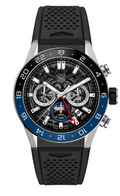  Shop Authentic Tag Heuer Carrera Automatic Chronograph Steel & Ceramic Black Dial Black Rubber Strap Watch for Men - CBG2A1Z.FT6157 - Luxxuri