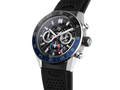 Shop Authentic Tag Heuer Carrera Automatic Chronograph Steel & Ceramic Black Dial Black Rubber Strap Watch for Men - CBG2A1Z.FT6157 - Luxxuri