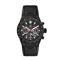  Shop Authentic Tag Heuer Carrera Automatic Chronograph Black Dial Black Rubber Strap Watch for Men - CBG2A90.FT6173 - Luxxuri