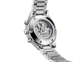 Tag Heuer Carrera Automatic Chronograph Black Dial Silver Steel Strap Watch for Men - CBK2110.BA0715