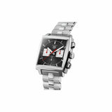  Shop Authentic Tag Heuer Monaco Automatic Chronograph Black Dial Silver Steel Strap Watch for Men - CBL2113.BA0644 - Luxxuri