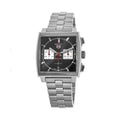  Shop Authentic Tag Heuer Monaco Automatic Chronograph Black Dial Silver Steel Strap Watch for Men - CBL2113.BA0644 - Luxxuri