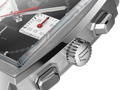 Tag Heuer Monaco Automatic Chronograph Black Dial Black Leather Strap Watch for Men - CBL2113.FC6177