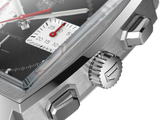  Shop Authentic Tag Heuer Monaco Automatic Chronograph Black Dial Black Leather Strap Watch for Men - CBL2113.FC6177 - Luxxuri