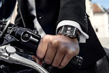  Shop Authentic Tag Heuer Monaco Automatic Chronograph Black Dial Black Leather Strap Watch for Men - CBL2113.FC6177 - Luxxuri