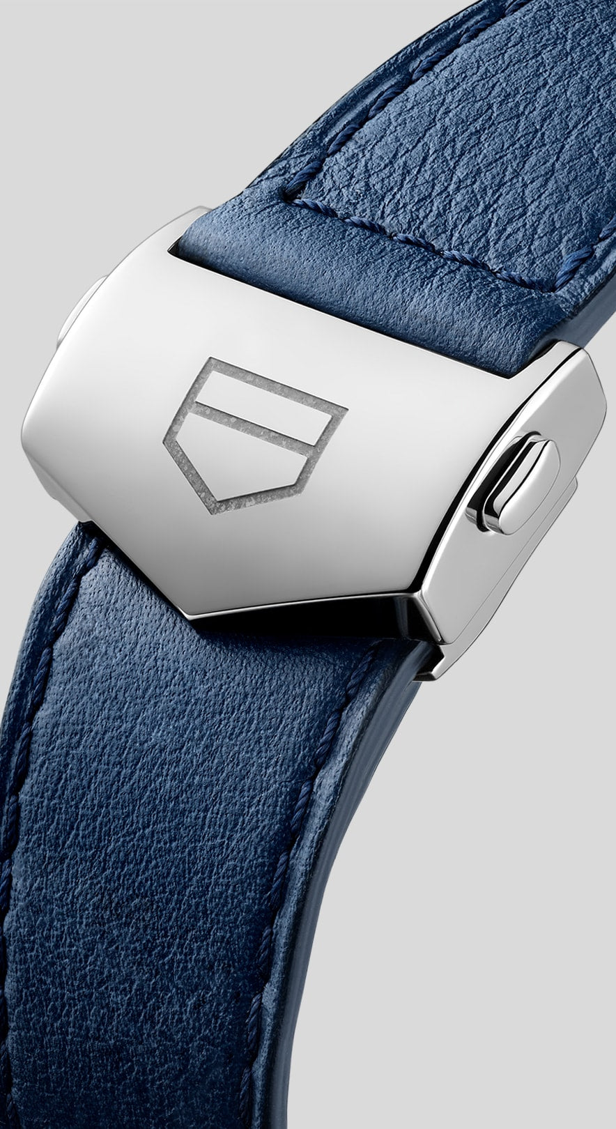  Shop Authentic Tag Heuer Monaco Gulf Automatic Chronograph Blue Dial Blue Leather Strap Watch for Men - CBL2115.FC6494 - Luxxuri