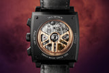  Shop Authentic Tag Heuer Monaco Automatic Chronograph Black Dial Black Leather Strap Watch for Men - CBL2180.FC6497 - Luxxuri