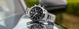  Shop Authentic Tag Heuer Carrera Chronograph Black Dial Silver Steel Strap Watch for Men - CBN2010.BA0642 - Luxxuri