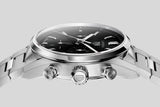  Shop Authentic Tag Heuer Carrera Chronograph Black Dial Silver Steel Strap Watch for Men - CBN2010.BA0642 - Luxxuri