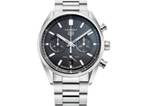  Shop Authentic Tag Heuer Carrera Chronograph Black Dial Silver Steel Strap Watch for Men - CBN2010.BA0642 - Luxxuri