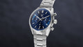  Shop Authentic Tag Heuer Carrera Chronograph Blue Dial Silver Steel Strap Watch for Men - CBN2011.BA0642 - Luxxuri