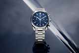  Shop Authentic Tag Heuer Carrera Chronograph Blue Dial Silver Steel Strap Watch for Men - CBN2011.BA0642 - Luxxuri