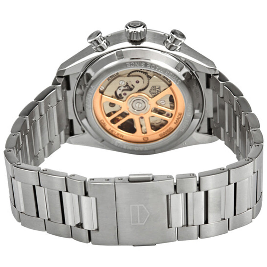  Shop Authentic Tag Heuer Carrera Chronograph Blue Dial Silver Steel Strap Watch for Men - CBN2011.BA0642 - Luxxuri