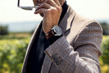  Shop Authentic Tag Heuer Carrera Chronograph White Dial Brown Leather Strap Watch for Men - CBN2013.FC6483 - Luxxuri