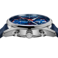  Shop Authentic Tag Heuer Carrera Chronograph Blue Dial Blue Leather Strap Watch for Men - CBN201D.FC6543 - Luxxuri