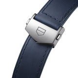  Shop Authentic Tag Heuer Carrera Chronograph Blue Dial Blue Leather Strap Watch for Men - CBN201D.FC6543 - Luxxuri