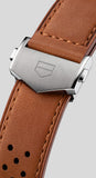 Shop Authentic Tag Heuer Carrera Automatic Chronograph Blue Dial Brown Leather Strap Watch for Men - CBN2A1A.FC6537 - Luxxuri