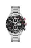  Shop Authentic Tag Heuer Carrera Chronograph Black Dial Silver Steel Strap Watch for Men - CBN2A1AA.BA0643 - Luxxuri