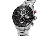  Shop Authentic Tag Heuer Carrera Chronograph Black Dial Silver Steel Strap Watch for Men - CBN2A1AA.BA0643 - Luxxuri