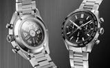  Shop Authentic Tag Heuer Carrera Automatic Chronograph Black Dial Silver Steel Strap Watch for Men - CBN2A1B.BA0643 - Luxxuri