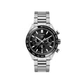  Shop Authentic Tag Heuer Carrera Automatic Chronograph Black Dial Silver Steel Strap Watch for Men - CBN2A1B.BA0643 - Luxxuri
