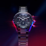  Shop Authentic Tag Heuer Carrera Porsche Chronograph Grey Dial Silver Steel Strap Watch for Men - CBN2A1F.BA0643 - Luxxuri