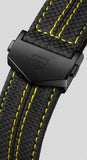 Shop Authentic Tag Heuer Carrera x Porsche Automatic Chronograph Black Dial Black Nylon Strap Watch for Men - CBN2A1H.FC6512 - Luxxuri