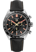  Shop Authentic Tag Heuer Carrera Year of The Rabbit Automatic Chronograph Black Dial Black Leather Strap Watch for Men - CBN2A1L.FC6521 - Luxxuri