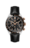  Shop Authentic Tag Heuer Carrera Chronograph Black Dial Black Leather Strap Watch for Men - CBN2A5A.FC6481 - Luxxuri