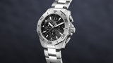  Shop Authentic Tag Heuer Aquaracer Professional 200 Date Black Dial Silver Steel Strap Watch for Men - CBP1110.BA0627 - Luxxuri
