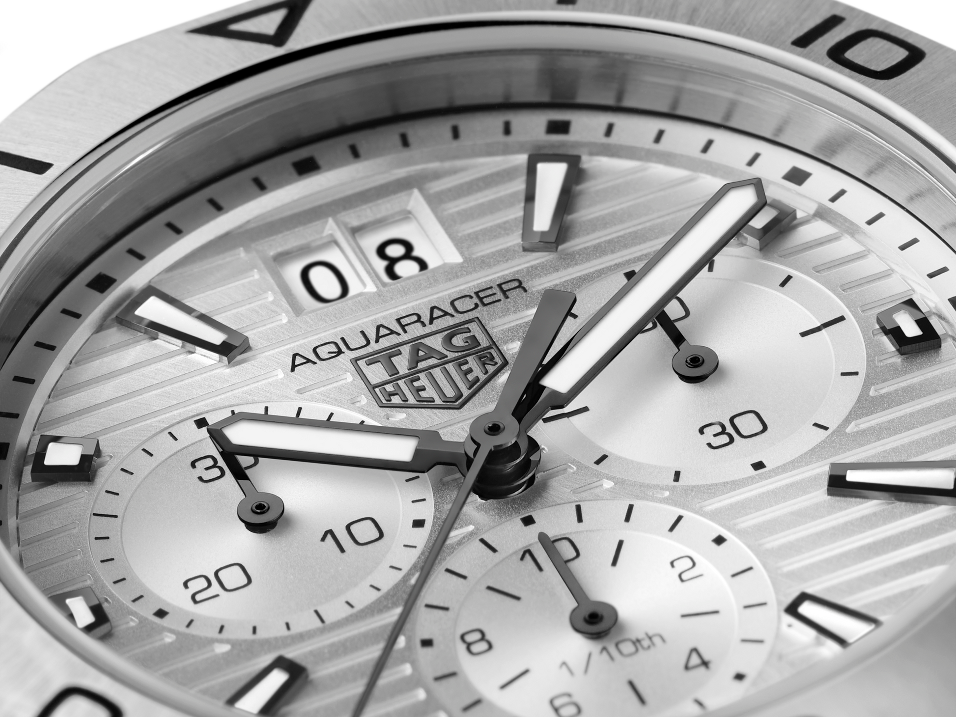  Shop Authentic Tag Heuer Aquaracer Professional 200 Date White Dial Silver Steel Strap Watch for Men - CBP1111.BA0627 - Luxxuri