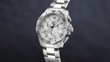  Shop Authentic Tag Heuer Aquaracer Professional 200 Date White Dial Silver Steel Strap Watch for Men - CBP1111.BA0627 - Luxxuri
