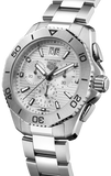 Shop Authentic Tag Heuer Aquaracer Professional 200 Date White Dial Silver Steel Strap Watch for Men - CBP1111.BA0627 - Luxxuri