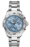  Shop Authentic Tag Heuer Aquaracer Professional 200 Date Blue Dial Silver Steel Strap Watch for Men - CBP1112.BA0627 - Luxxuri