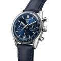  Shop Authentic Tag Heuer Carrera Chronograph Blue Dial Blue Leather Strap Watch for Men - CBS2212.FC6535 - Luxxuri
