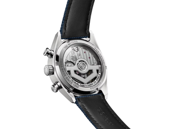 Tag Heuer Carrera Skipper Automatic Chronograph Blue Dial Blue Nylon Strap Watch for Men - CBS2213.FN6002