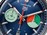  Shop Authentic Tag Heuer Carrera Skipper Automatic Chronograph Blue Dial Blue Nylon Strap Watch for Men - CBS2213.FN6002 - Luxxuri
