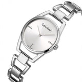  Shop Authentic Calvin Klein Dainty Diamonds Silver Dial Sliver Steel Strap Watch for Women - K7L2314T - Luxxuri