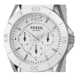  Shop Authentic Fossil Ceramic White Dial White Ceramic Strap Watch for Women - CE1002 - Luxxuri