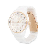  Shop Authentic Fossil FB-01 Analog White Dial White Ceramic Strap Watch for Women - CE1107 - Luxxuri