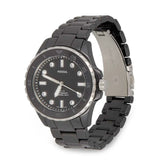  Shop Authentic Fossil FB-01 Three-Hand Black Dial Black Ceramic Strap Watch for Women - CE1108 - Luxxuri