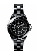  Shop Authentic Chanel J12 Quartz Black Dial Black Steel Strap Watch for Women - J12 H5695 - Luxxuri