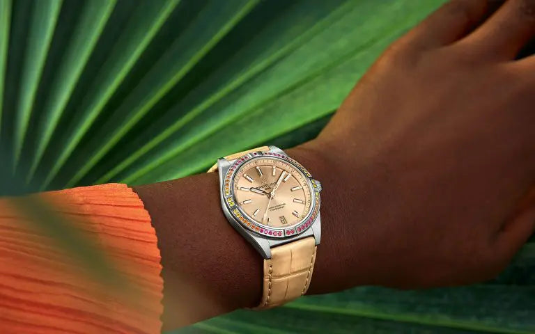  Shop Authentic Breitling Chronomat Automatic 36 South Sea Brown Dial Brown Leather Strap Watch for Women - A10380611A1P1 - Luxxuri