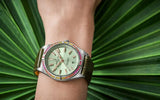  Shop Authentic Breitling Chronomat Automatic 36 South Sea Green Dial Green Leather Strap Watch for Women - A10380611L1P1 - Luxxuri